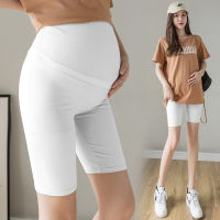 659# Summer Thin Cool Maternity Short Legging Belly Underpants Clothes for Women Pregnancy Yoga Hot Shorts Half Pants