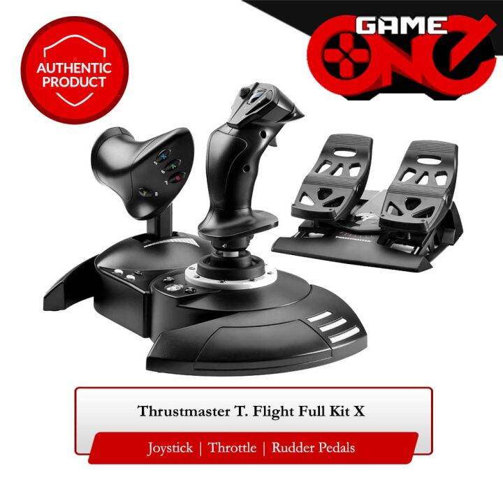 Thrustmaster T. Flight Full Kit X Joystick, Throttle and Rudder Pedals