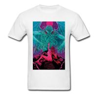 Cthulhu Calling T Shirts Adult Cotton Brand Tops T-Shirt Fashion Film Tshirt For Men Hip Hop Geek Tees Free Shipping  6T4B