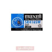 Pin đồng hồ SR416SW SR416 416 337 Maxell chính hãng Vỉ 1 Viên
