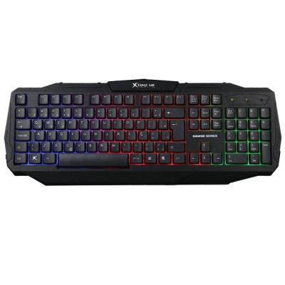 XTRIKE ME KB-302 BK Gaming Wired Keyboard With Backlit