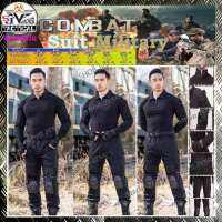 ซุดเครื่องแบบยุทธวิธีผู้ชายคอมแบทแขนยาวST05 Camouflage Mens Tactical Uniforms ชุดการต่อสู้ ชุดสูทป้องกันภัย ชุดเสื้อกางเกงยุทรวิธี