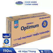 HSD T12-2022 THÙNG 48 HỘP SỮA BỘT PHA SẴN OPTIMUM GOLD 110ML