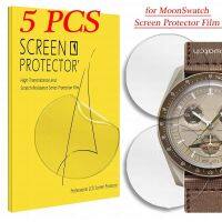 ▫✴❡ 5PCS ป้องกันหน้าจอสำหรับ MoonSwatch Soft Clear HD ฝาครอบเต็ม TPU Hydrogel ฟิล์มป้องกันสำหรับ Omega X Swatch ไม่ใช่แก้ว