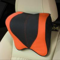 1PCS PU Car Headrest Neck Pillow Car Neck Pillow Support Travel Neck Support Seat Pillow Adjustable Memory Cotton Seat Cushions