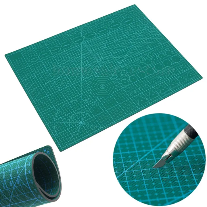 1pc New 60*45cm Self Healing Double Sided 5Ply PVC A2 Cutting Mat