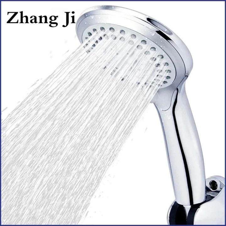 zhangji-bathroom-5-mode-shower-head-large-panel-water-saving-nozzle-classic-standard-design-g1-2-shower-accessories-random-color-plumbing-valves