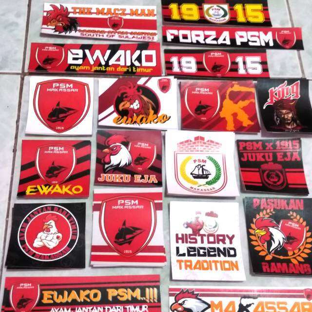 Psm Makassar Stiker Juku Eja Ayam Jantan Ewako Psm Lazada Indonesia 7084