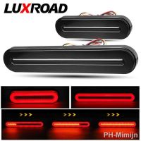 【CW】✕  3 1 Tail Brake Trailer 12V 24V Car Taillights Truck Turn Lamp Rear Stop Flash