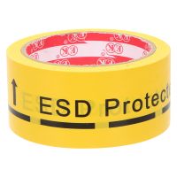 Tape Warning Caution Safety Roll Hazard Electrostatic Sticker Floor Esd Label Self Sensitive Adhesive Static Wall Non Yellow