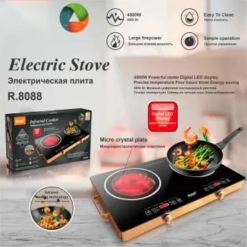 Hot Plate Electric Cooker Induction Cooker New Homehold High-Power Hot Pot  Stir-Fry Tea-Boiling Stove Light Wave Small