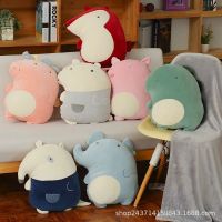 ♨❖▫ Soft body cute Luosu pillow dinosaur two-in-one air conditioner quilt unicorn doll with plush toy