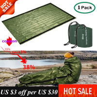 ถุงนอนฉุกเฉินกันน้ำ Bivy Sack น้ำหนักเบา Thermal Survival kit Blanket Bags For Outdoor Camping Hiking Accessories-SDFU STORE