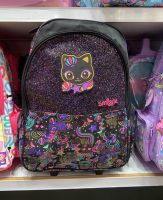 เป้ล้อลากมีไฟ Smiggle Light up Trolly backpack- Hey There- แมว