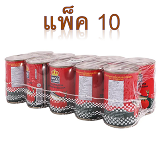 ตรามงกุฏ-ปลาแมคเคอเรลในซอสมะเขือเทศ-145g-แพค-10