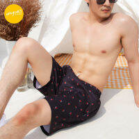 amyours on the beach กางเกงขาสั้นชาย คุณภาพดี ว่ายน้ำ เดินชายหาด รุ่น Mens Summer ลาย Mini Watermelon