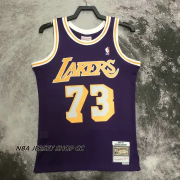 Mitchell & Ness Los Angeles Lakers Dennis Rodman #73 '98 -'99 Home Jersey  Gold