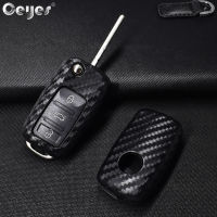 【2023】Car Styling Auto Silicone Key Case For Volkswagen Polo Tiguan VW Passat For Cover Car-Styling Carbon Fiber Accessories