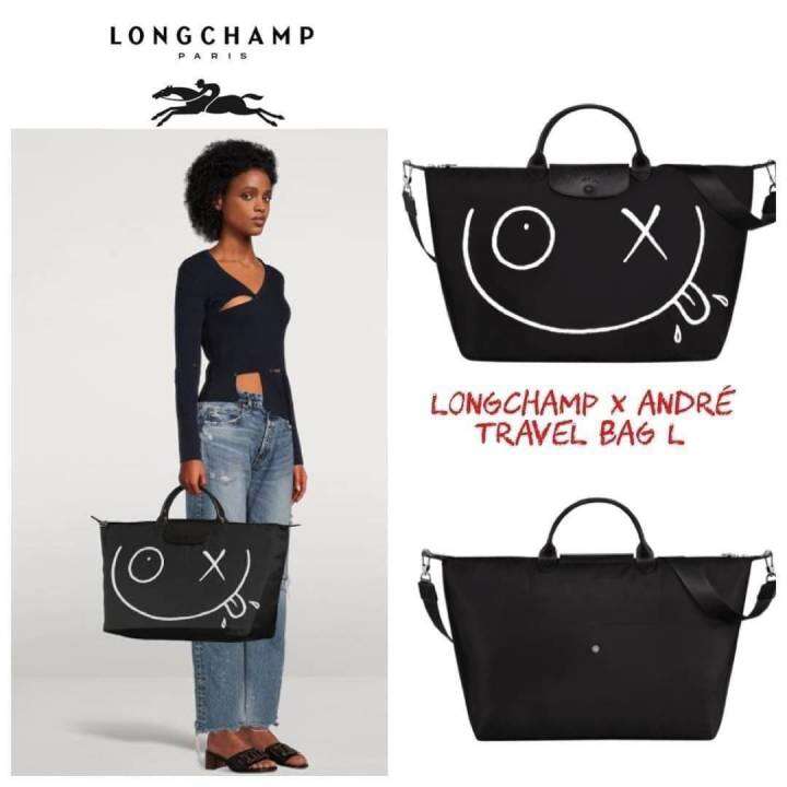 กระเป๋าเดินทาง LONGCHAMP X ANDRÉ Travel bag ไซซ์ L Lazada.co.th