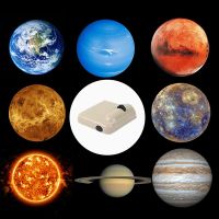 Planet Projection Lamp Background Projector with 8pcs Light Sheets Galaxy Night Light Photo Prop Party Decor Projetor Galaxia