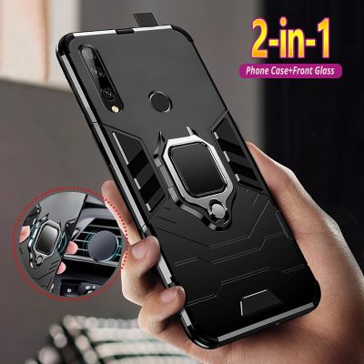 「Enjoy electronic」 Case For Huawei P Smart S Z Plus Pro 2019 2020 2021 Magnetic Armor Shock Proof Hybrid Phone Cover Coque