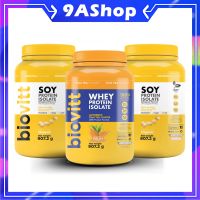 ?PACK 2 + 1 Biovitt Soy Organic 2 กระปุก+ Protein Isolate1 กระปุก เวย์โปรตีนถั่วเหลือง ออแกนนิค  เพิ่มกล้ามเนื้อ ลดไขมัน คุมน้ำหนัก  ❌น้ำตาล❌แป้ง