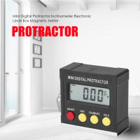 360 Degree Digital Protractor High Precision Electronic Goniometer Inclinometer Digital Level Angle Finder Meter Measurement Box