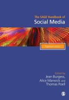 หนังสืออังกฤษใหม่ The SAGE Handbook of Social Media [Paperback]