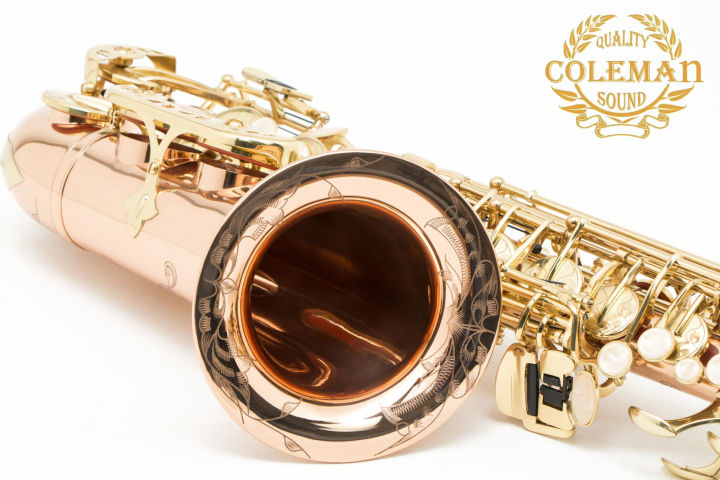 แซกโซโฟน-saxophone-alto-coleman-clc-557a-phosphor-copper