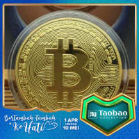 Bitcoin Gold Coin New Years Gift for the New Years Gift of the American Currency Commemorative Coin and the American Dollar World Coin