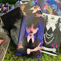 New Wednesday Addams Notebook Hot TV Figure Notebooks Addams Notepad Office amp; School Supplies Writing Pads Art Supply Girls Gift