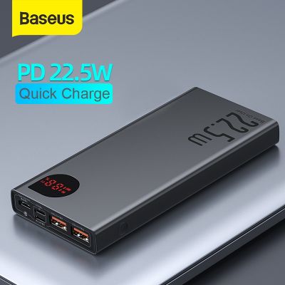 Baseus Power Bank 20000mAh Portable External Battery 10000 mAh SCP QC PD Fast Charging Powerbank For iPhone Xiaomi Mi Poverbank ( HOT SELL) tzbkx996