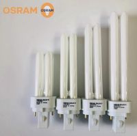 2x OSRAM DULUX D 18W หลอดฟลูออเรสเซนต์ DD 18W827 2700K Warm 18W840 Neutral White 4000K 18865 6500K Daylight LUMILUX 2pin