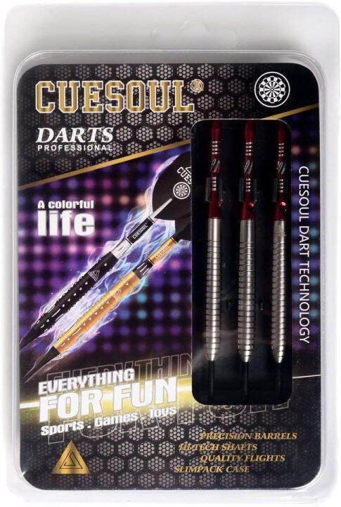 cuesoul-cuesoul-tungsten-steel-tip-darts-precise-barrels-18-19-21-24-grams-22-grams