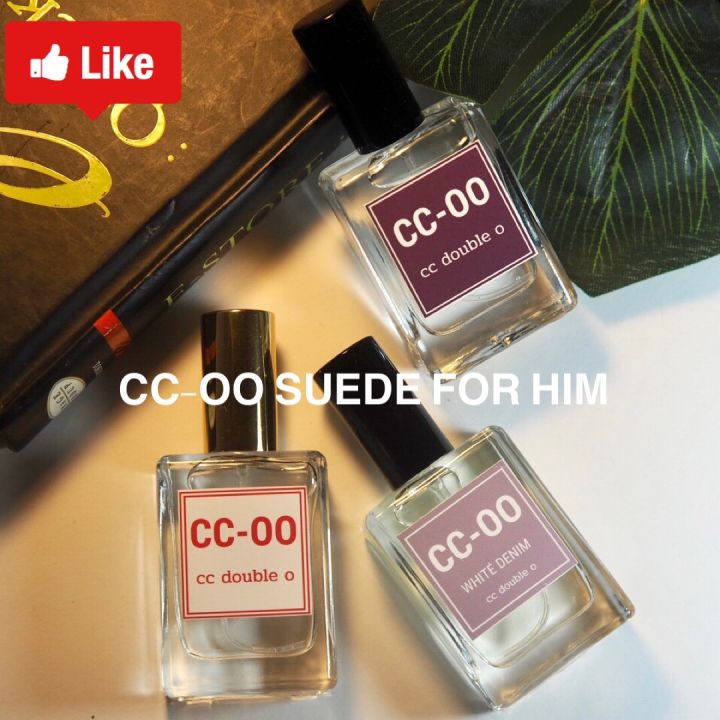 น้ำหอม-กลิ่นshop-cc-double-o-suede-for-him-20ml-น้ําหอมเทสเตอร์-น้ําหอมผู้ชายติดทนนาน-น้ําหอมซีซีดับเบิ้ลโอ