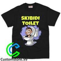 ☎ เสื้อเชิ้ต SKIBIDI วัสดุพรีเมี่ยม สําหรับเด็ก