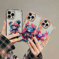 เคสที่วางฝาครอบโทรศัพท์หรูหราแบบคลาสสิกความรู้สึกสูงสามารถใช้ได้กับ Apple มือถือ Phone14 13 12 11 Pro Max เคสกันกระแทกที่จับไอโฟนโทรศัพท์มือถือ