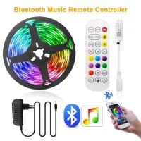 Bluetooth Music 5M 10M 15M LED Strip Light RGB 5050 SMD 2835 Luces LED Light for Room 12V Neon LED Strip Christmas RGB Tape