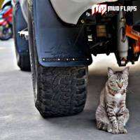 บังโคลนรถยนต์ 4x4 Off-Road Mud flaps Black Edition.