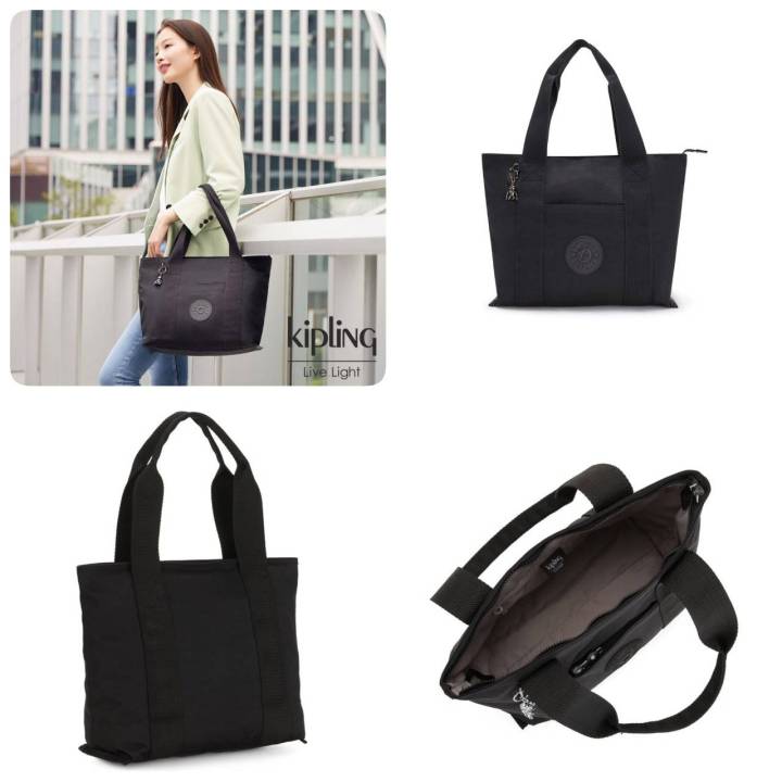 kipling-รุ่น-era-s-กระเป๋าสะพายทรง-tote-ขนาดกลาง-รุ่นใหม่-จากแบรนด์-kipling-วัสดุ-nylon-polyester-100