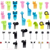 Animal Food Picks Toddler Food Picks BPA-Free Fun Kids Food Picks for Bento Box Fruit Toothpicks Lunch Accessories for School