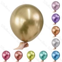 【DT】hot！ 36/18inch Gold Metal Metallic Large Balloons for Birthday Wedding Baby Shower Dec