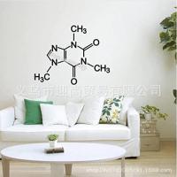 [COD] Cross-border Best Selling Chemical Pattern Wall Sticker Decoration Bedroom Room Removable