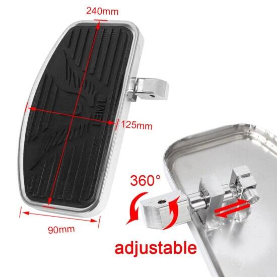 Tấm gác chân rộng trước xe máy tấm gác chân cho người lái xe cho honda - ảnh sản phẩm 6