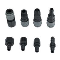 Plastic Steel C type Pneumatic Fittings PU Tube Quick Connector Self-locking Quick Coupling Accessories Gas Air Pipe Connector Hand Tool Parts Accesso