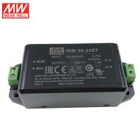 {“: หมายถึง IRM-30-24ST เทอร์มินัลสกรู30วัตต์ที่ห่อหุ้มโมดูลพลังงาน110V/220V AC ถึง24V DC 1.3A ประเภทการจ่ายพลังงานโมดูล