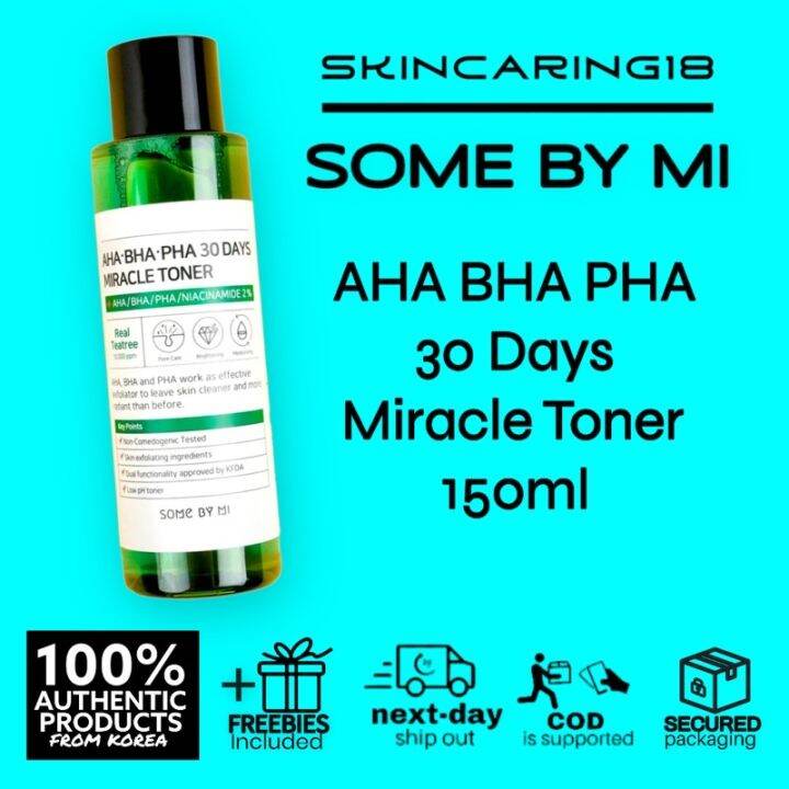 Some By Mi AHA BHA PHA 30 Days Miracle Toner 150ml [Korean/ Skincare