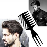 Retro Oil Comb Wide Teeth Hair Barber Styling Texture Combs Men Cutting Trimming Hairbrush Fork Tools 【hot】■❈