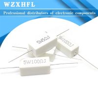 10pcs 5W 5% Cement Resistor Power Resistance 0.1 ~ 10K 0.1R 0.5R 1R 10R 100R 0.22 0.33 0.5 1 2 5 8 10 15 20 25 30 100 1K 10K ohm WATTY Electronics