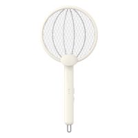 Mosquito Swatter Lamp Rechargeable Mosquito Racket Swatter DC3000V Repellent for Outdoor